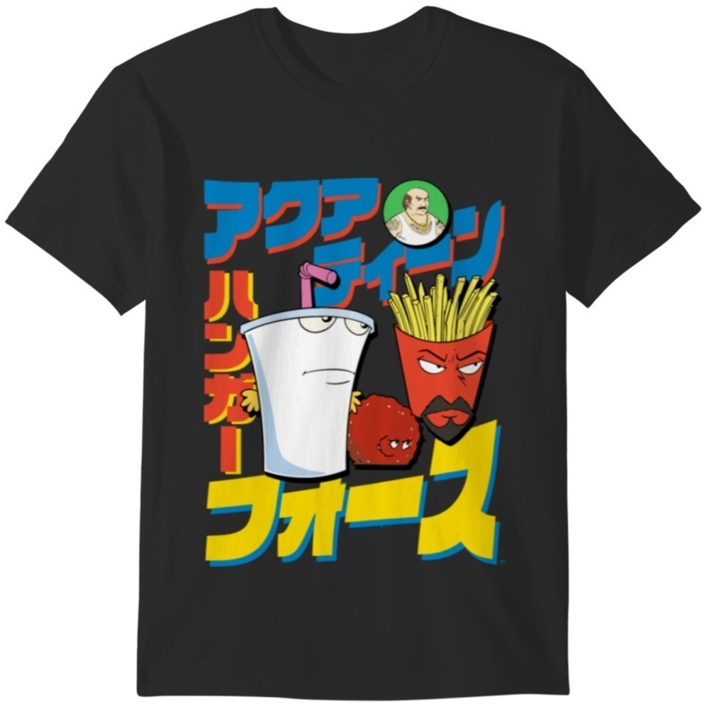 Aqua Teen Hunger Force Japanese Comic T Shirt